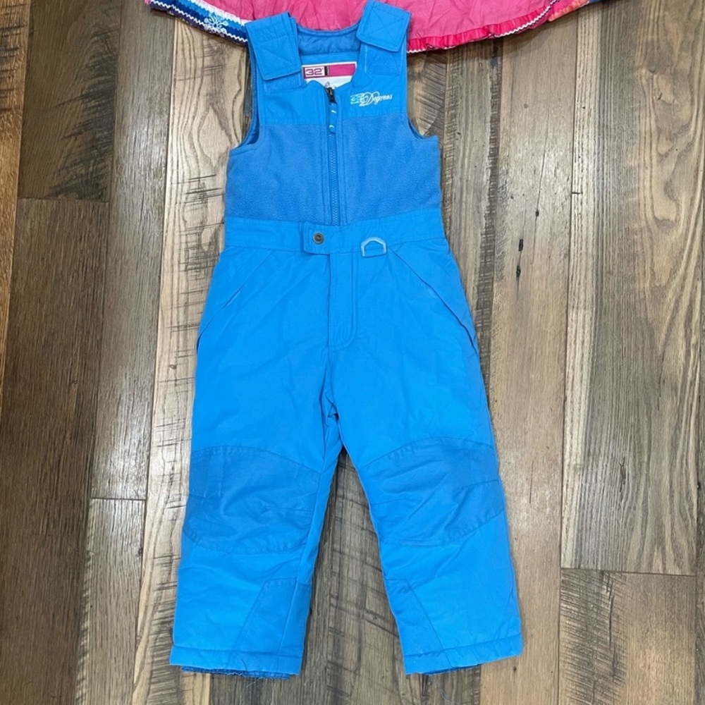 Weatherproof snowboard ski snow bibs girl 5